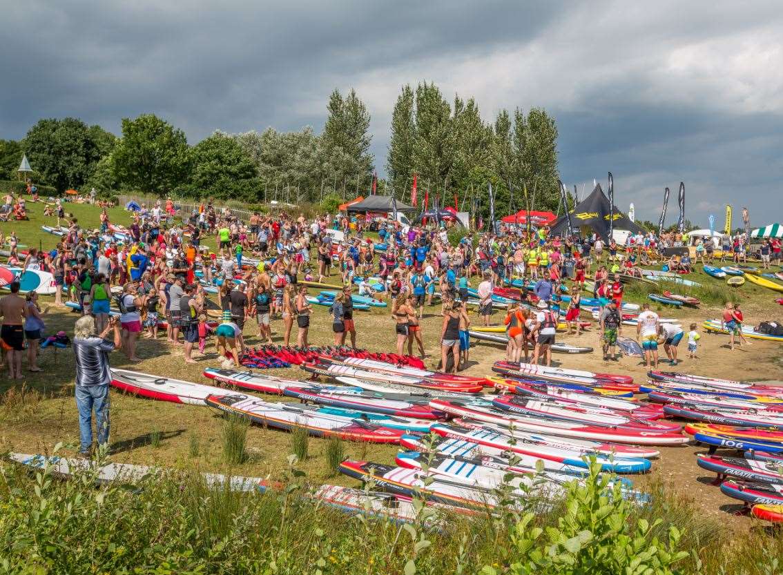 SUP Armada Festival at Bewl Water. Picture: Dave White Photography / Armada Events