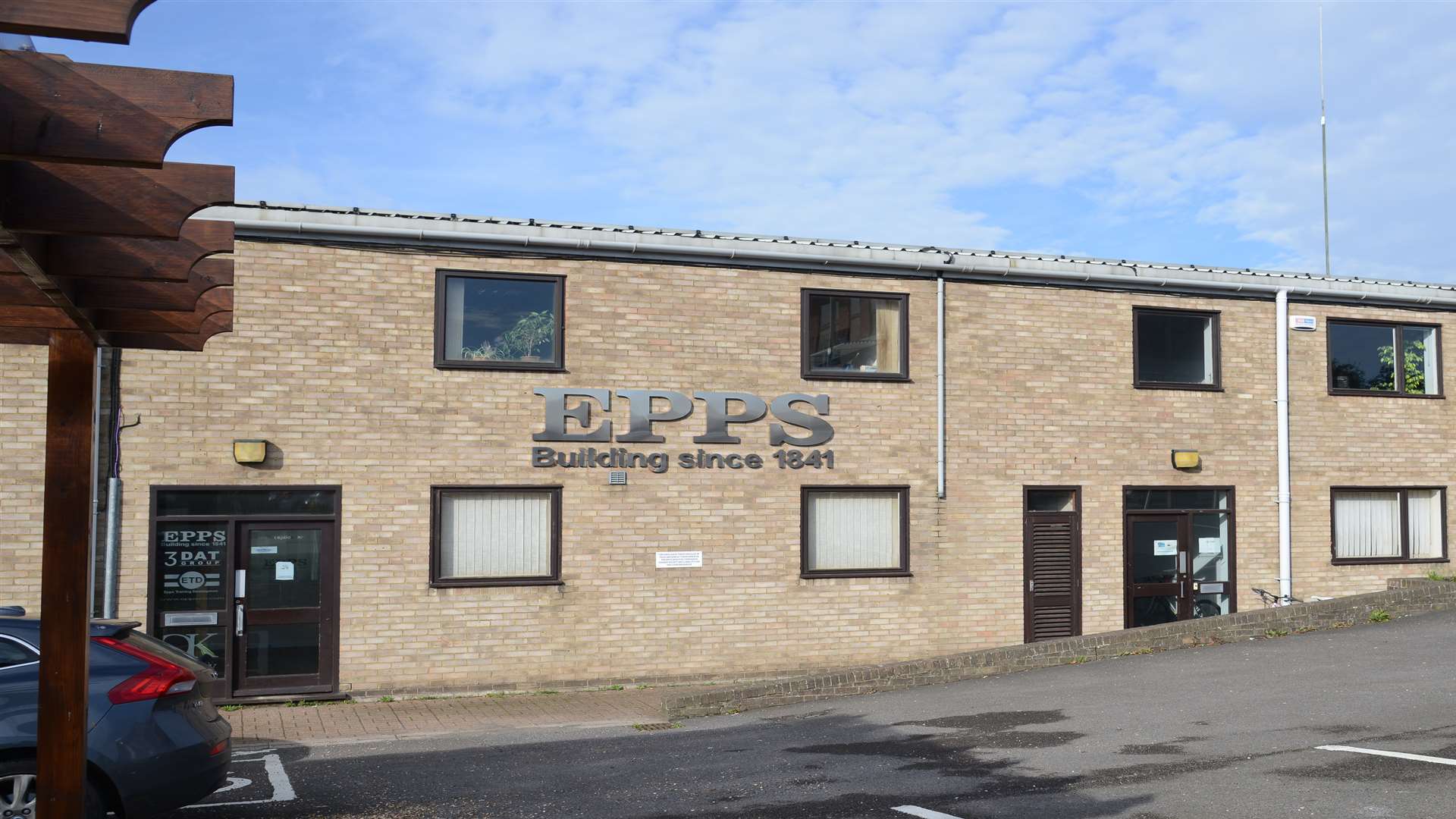 The Epps Construction building in Ashford