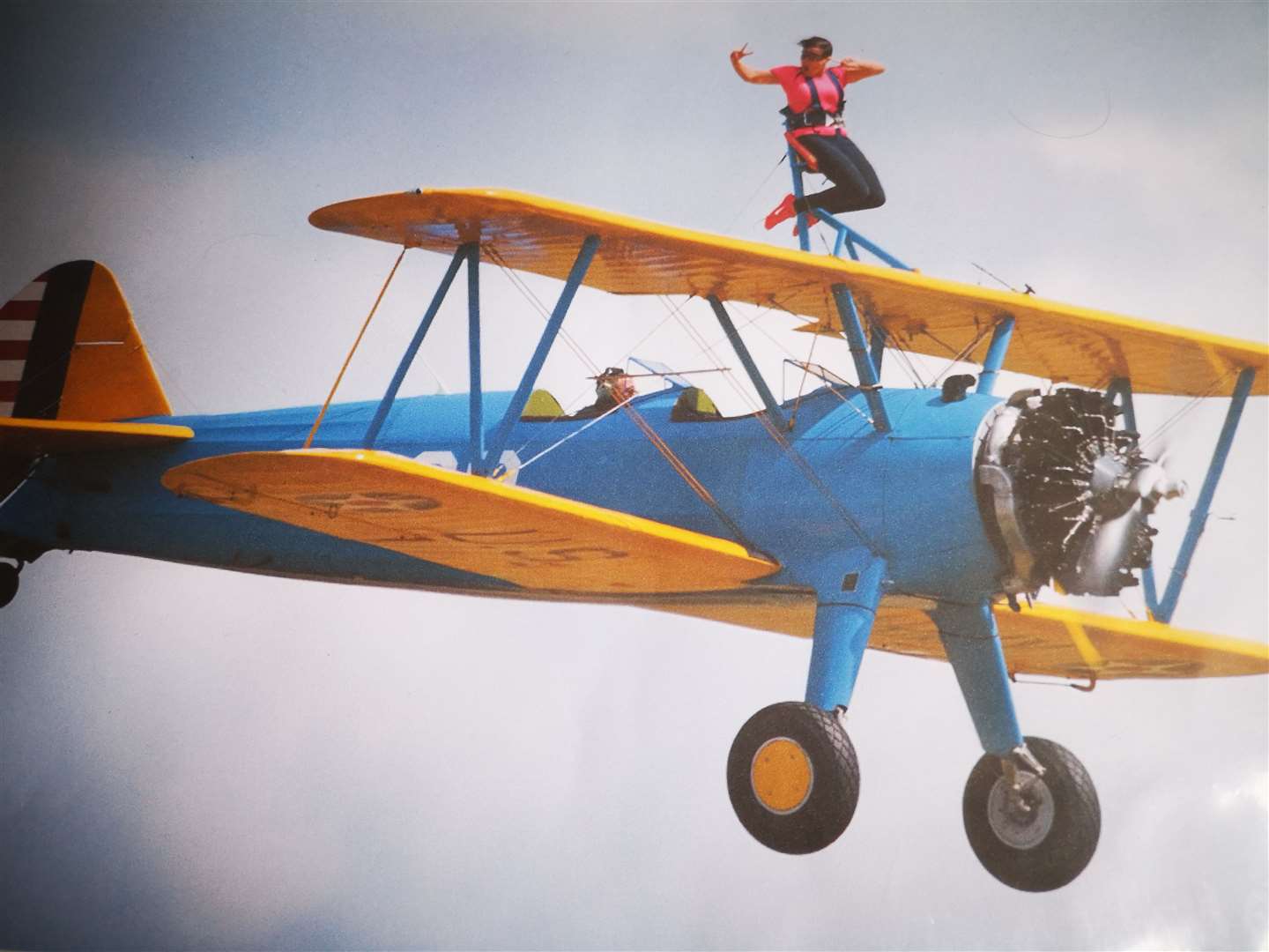 Nicky Clifford is planning a wing walk over Headcorn
