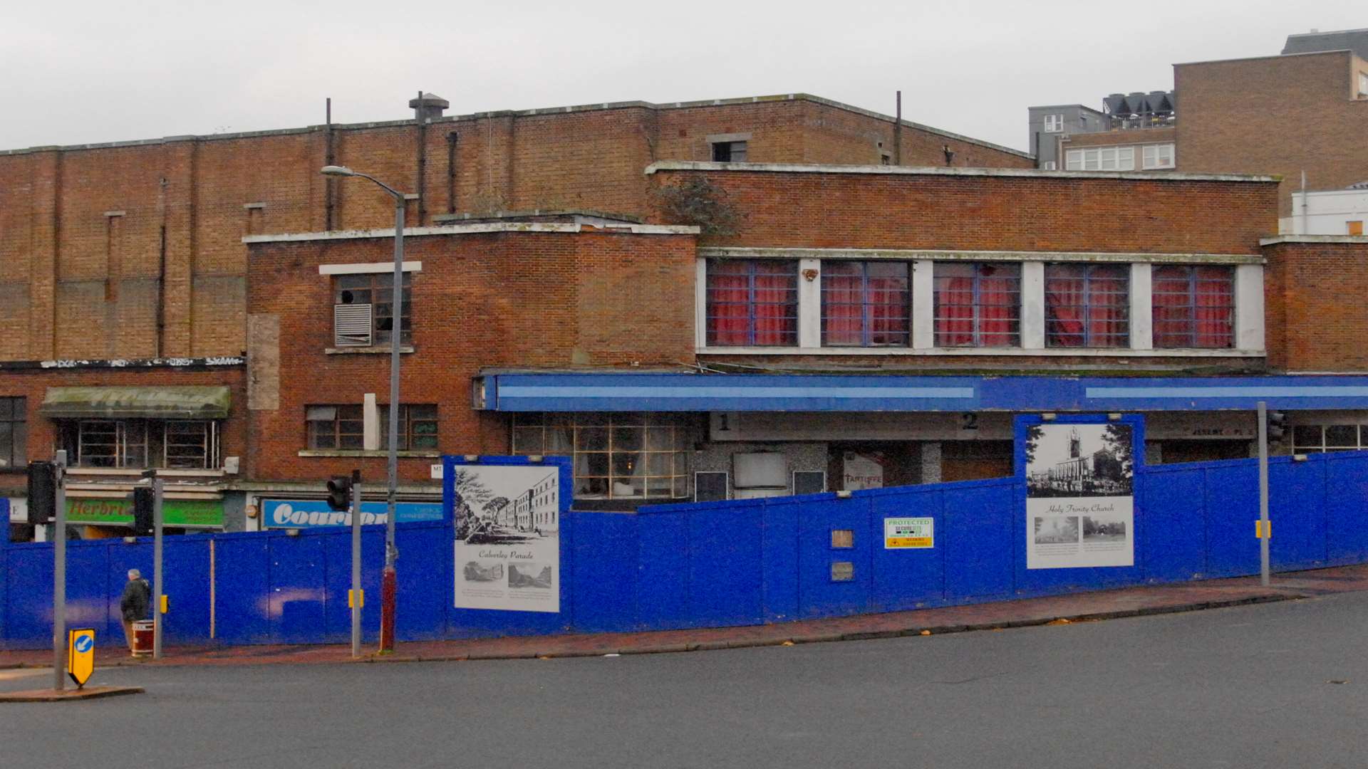 The former ABC Cinema became a 'grot spot' of the town before the building was demolished