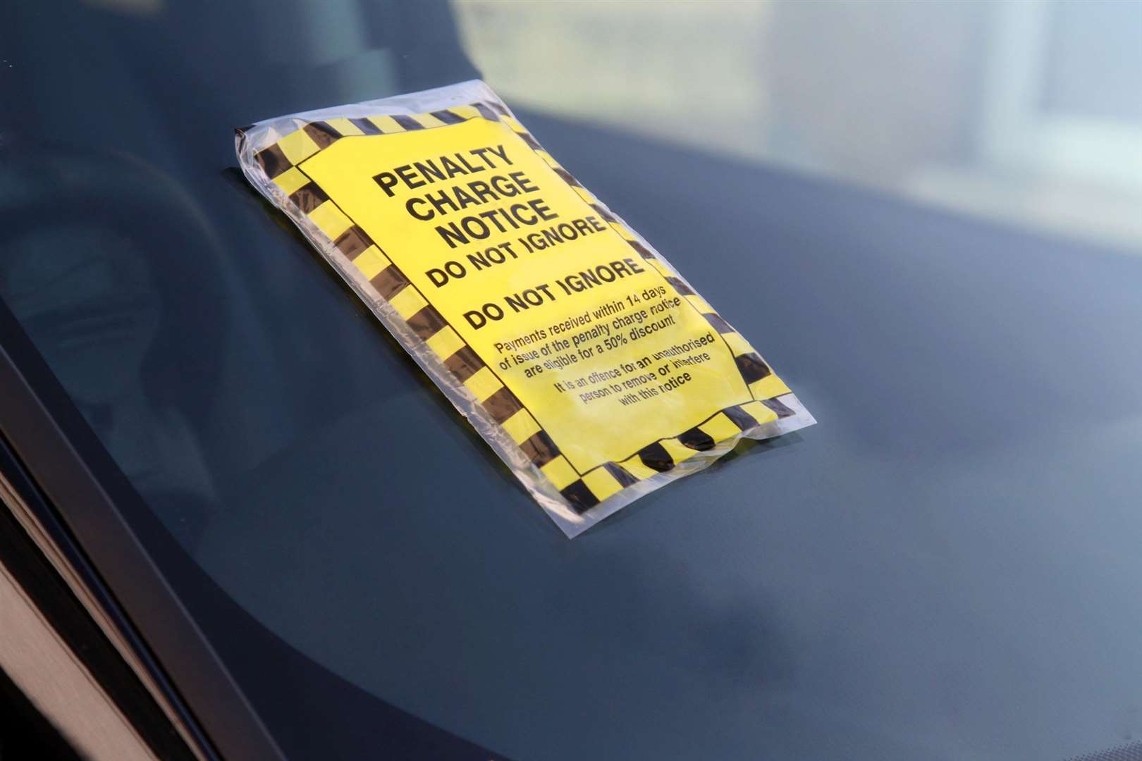 Roberts had been given parking ticket for parking in a disabled bay. Stock picture