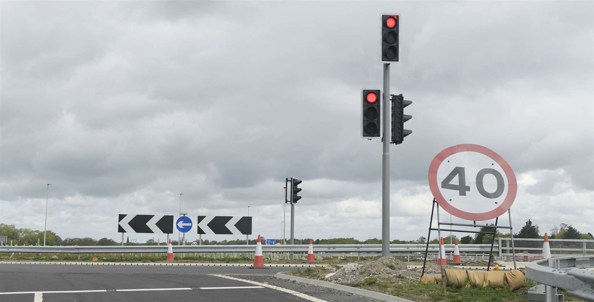 Highways England says the lights "will help to keep traffic flowing smoothly and safely". Picture: Barry Goodwin