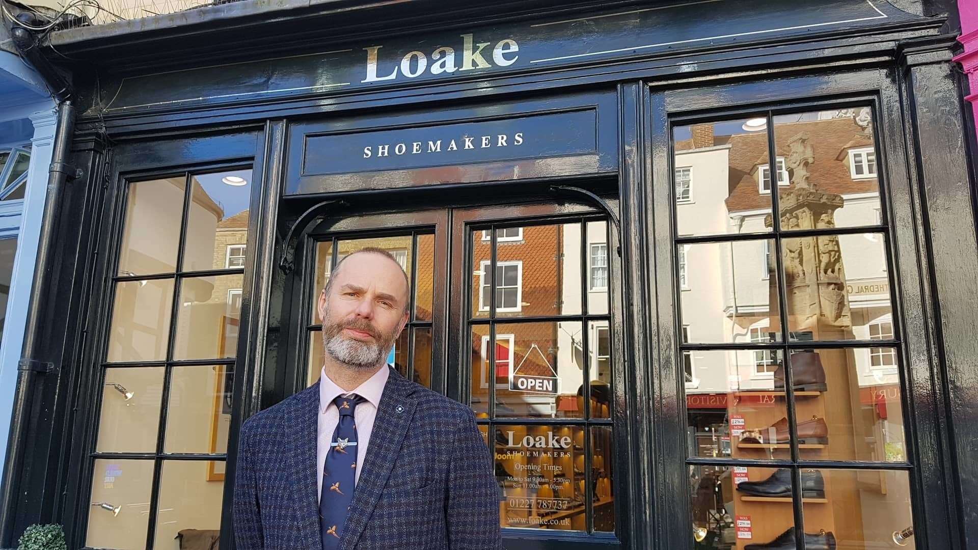 Mark Pegg, head of business at The Brogue Trader in Burgate, Canterbury
