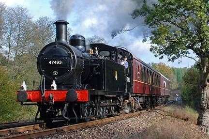 The Kent Cheese Train will be up and running again in January. Picture: Spa Valley Railway