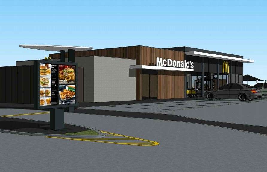 McDonald’s says the site represents an “appropriate location” for a 24-hour restaurant