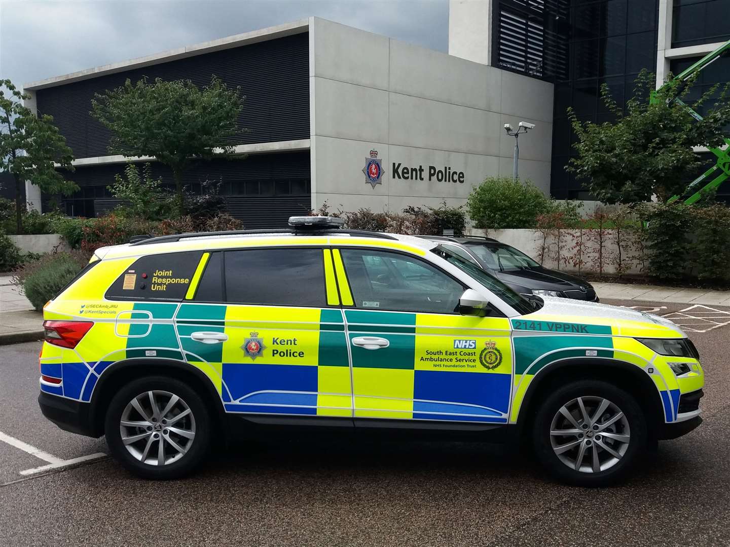 The first purpose-built Kent Joint Response Unit vehicle