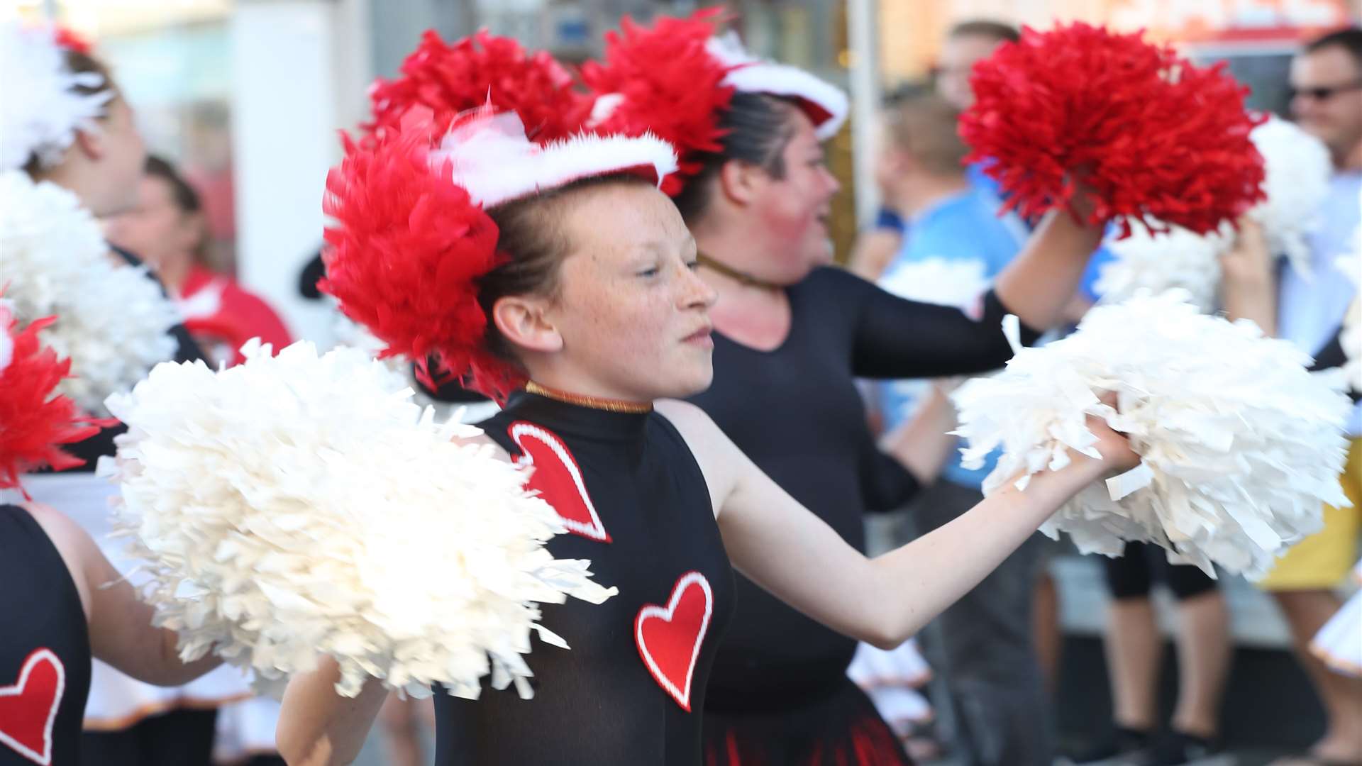 A dance group in the 2016 carnival