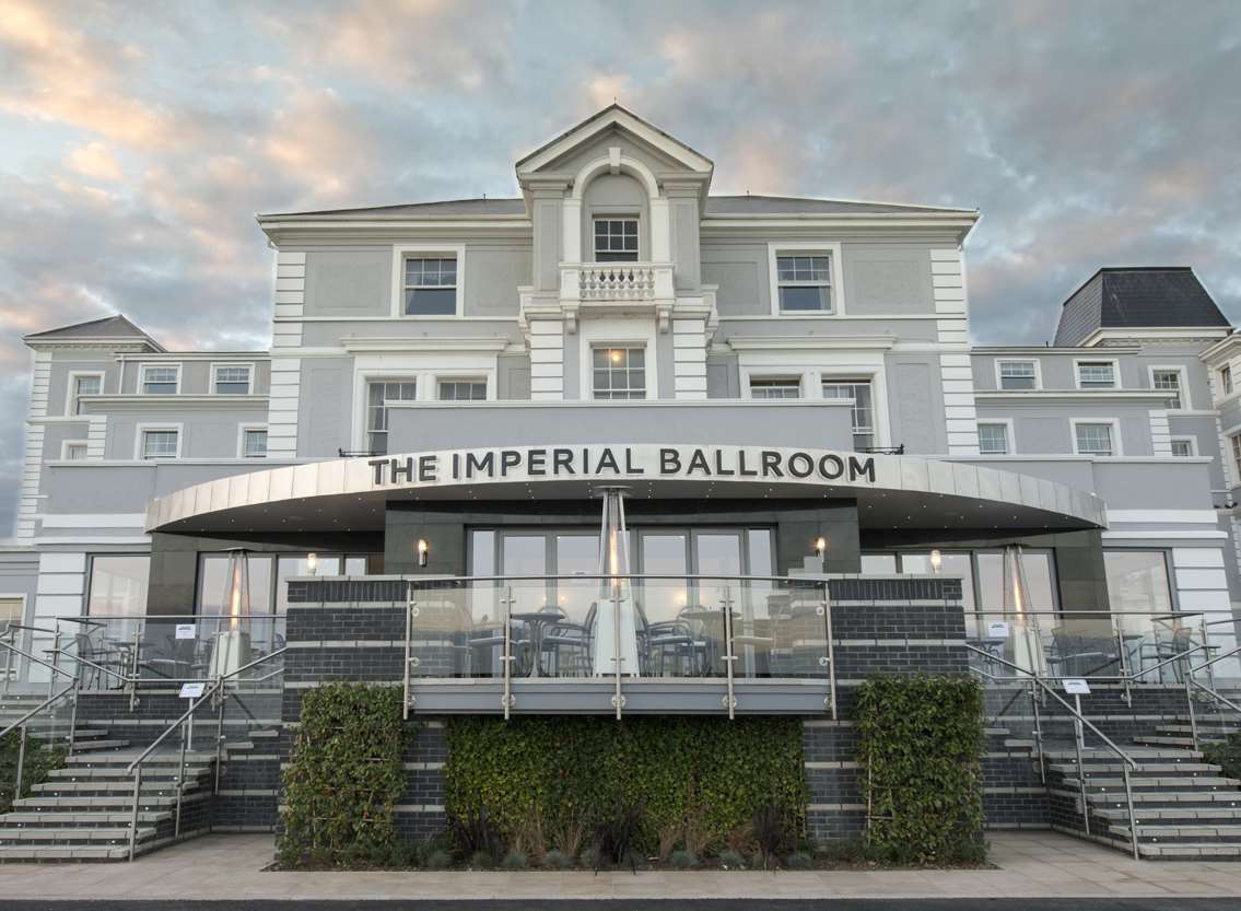 The Hythe Imperial is just a pebble's throw from the beach