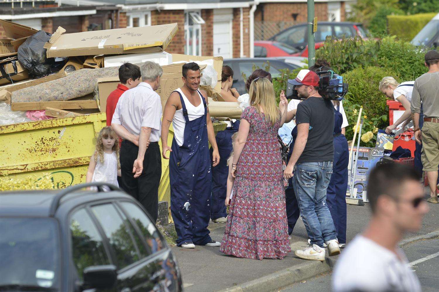 Peter Andre's 60 Minute Makeover visited a home in Allington, Maidstone earlier this year