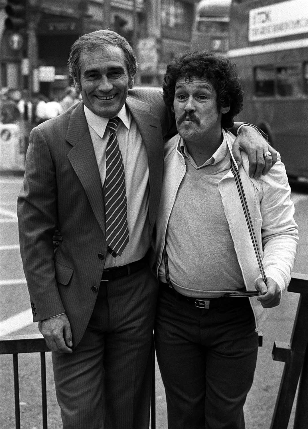 Tommy Cannon with Bobby Ball (PA)