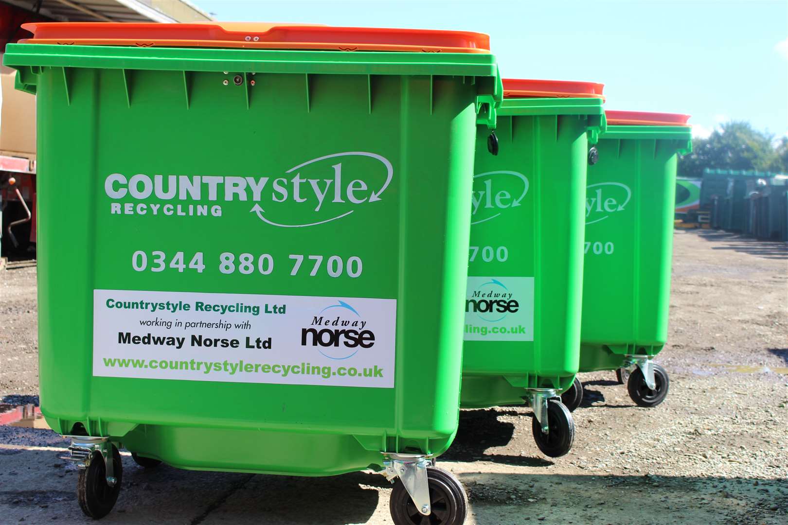 Countrystyle has an £800,000 contract with Medway Norse, carrying out 7,900 general waste lifts a year and 2,000 recycling collections