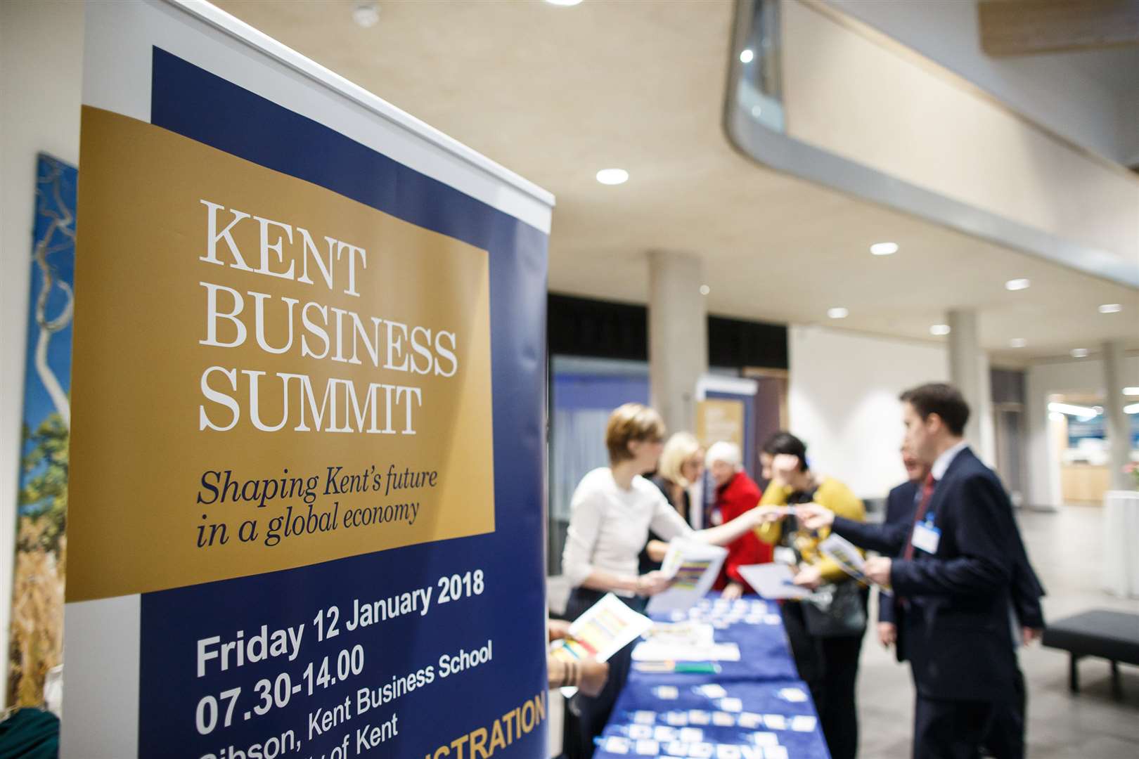 Kent Business Summit was held at Kent Business School in Canterbury