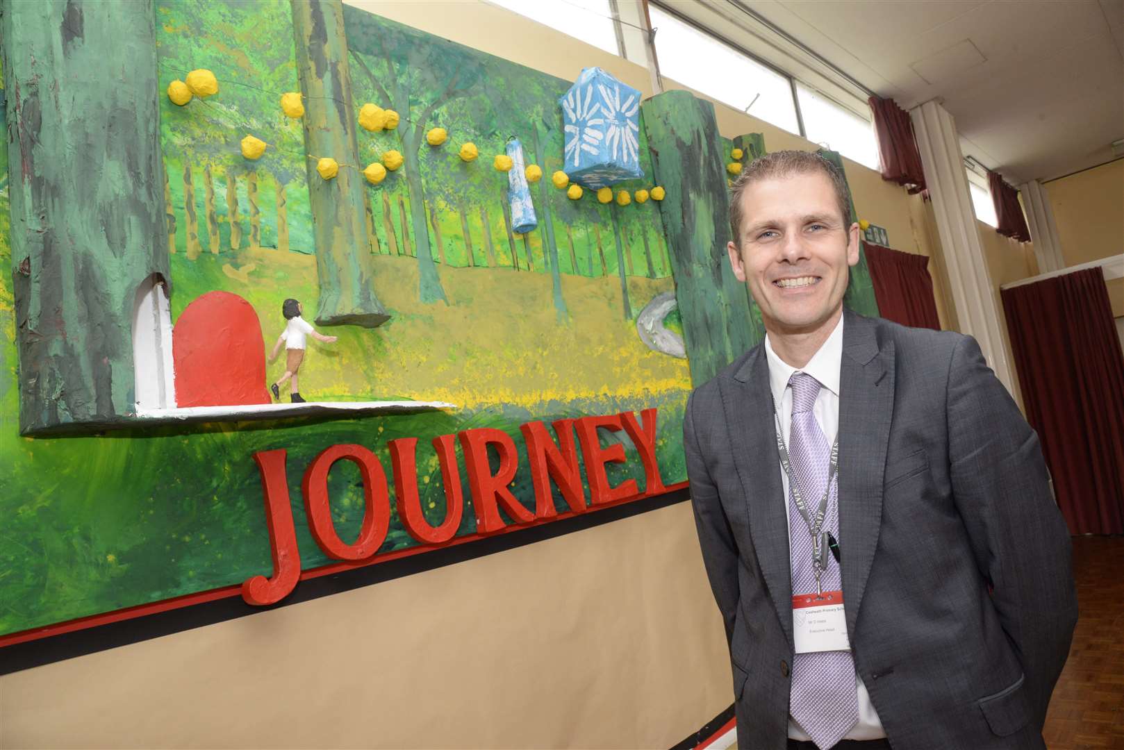 Executive Head Darren Webb at Coxheath Primary School. Picture: Chris Davey FM4803122 (31303313)