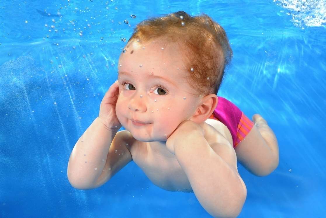 Little ones learn confidence in the water