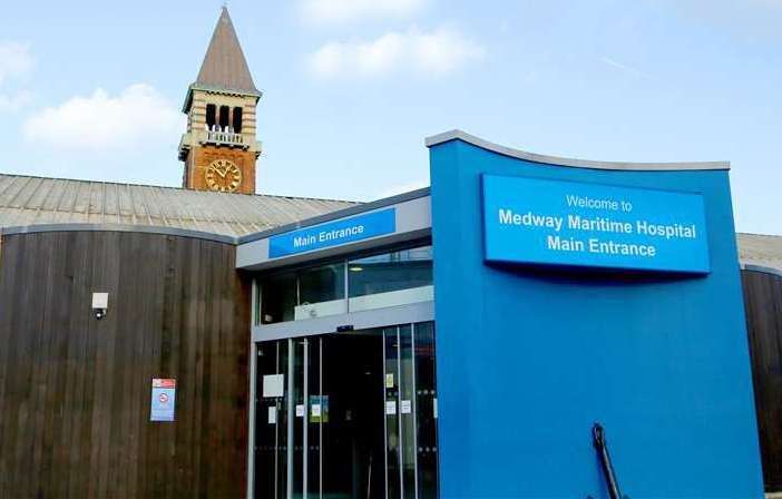 Medway Maritime Hospital in Gillingham. Photo: Stock Picture