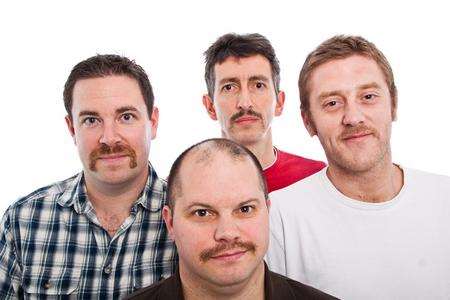 The facial fuzz efforts of Jason Patrick and the Kent Gringoes team for Movember