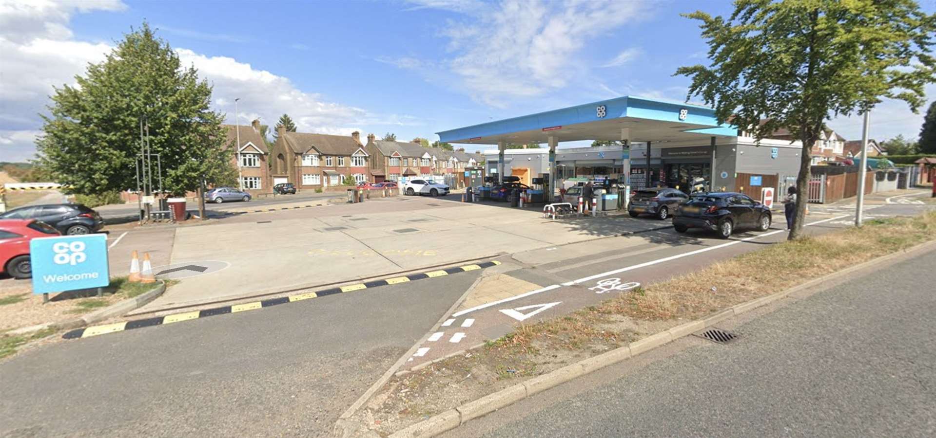 The Co-Op petrol station in Watling Street, Strood. Picture: Google Maps