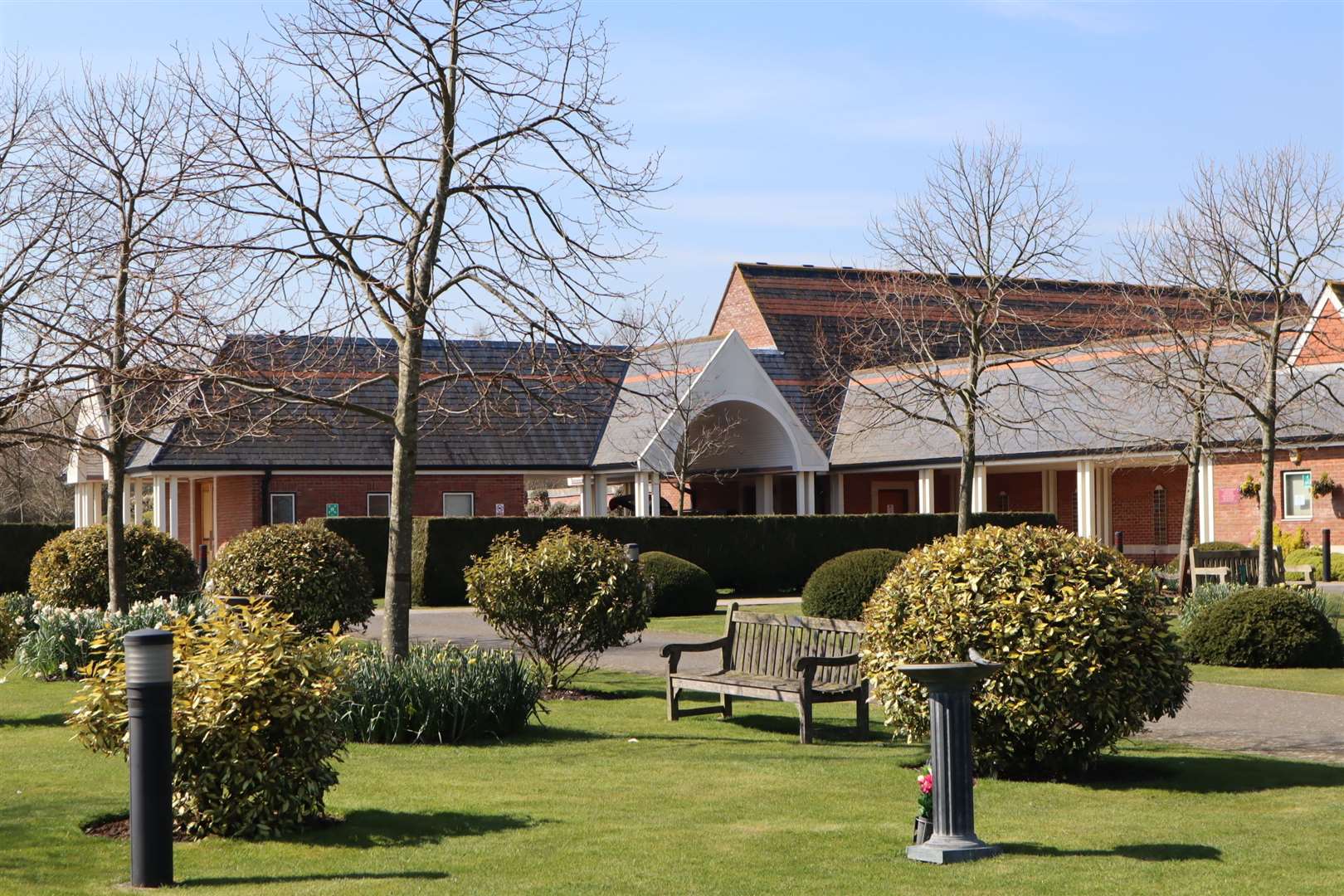 The Garden of England Crematorium in Bobbing has been put up for sale