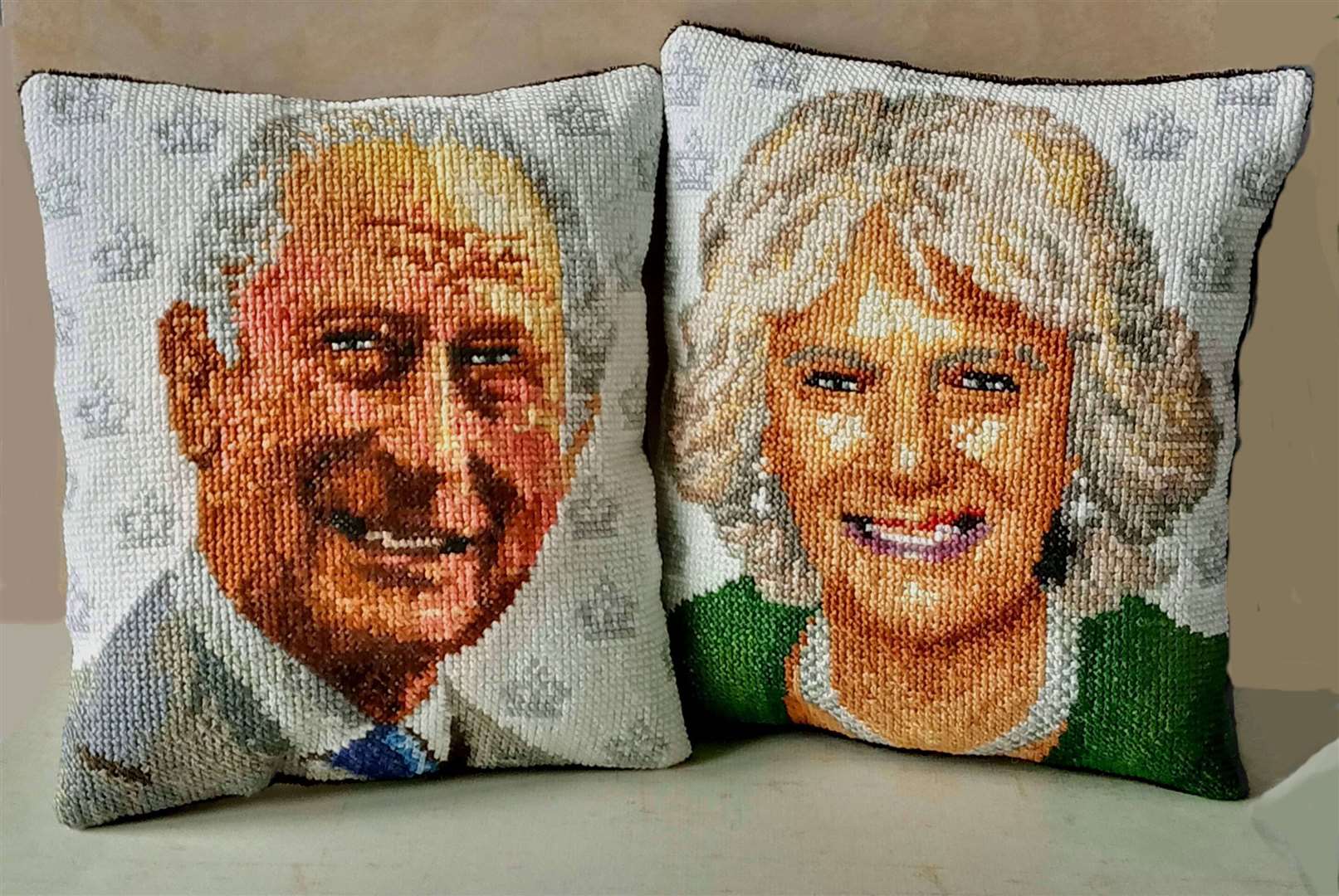 Charles and Camilla cushions have not been as popular as other royals