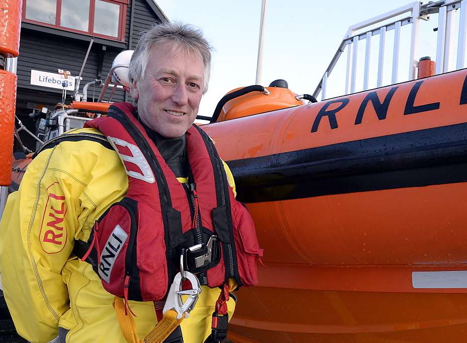 Warning from Dave Parry, helmsman of the Whitstable lifeboat.