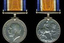 The British War Medal, like the one stolen
