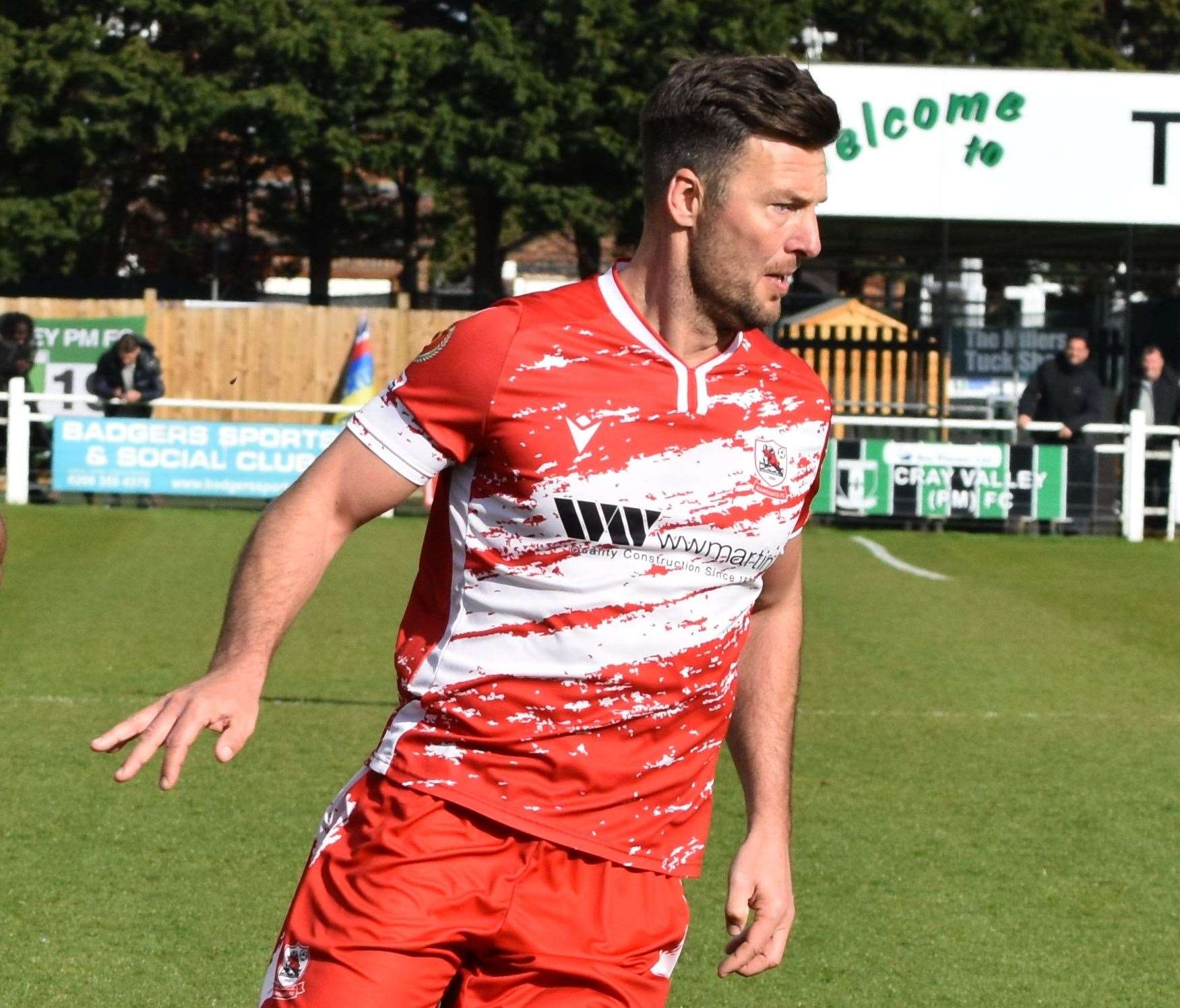 Ramsgate player-boss Jamie Coyle. Picture: Alan Coomes