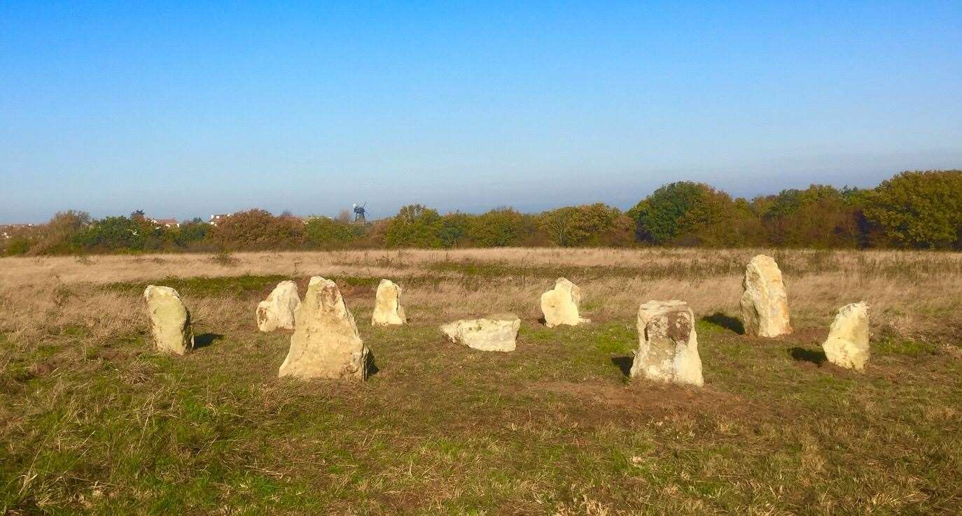 Whitstable's new stone circle