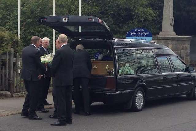James Wallington's funeral took place earlier this year