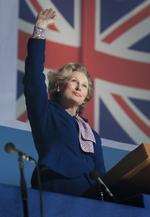 Meryl Streep as Margaret Thatcher. PA Photo/Pathe Production UK &amp; Ireland.