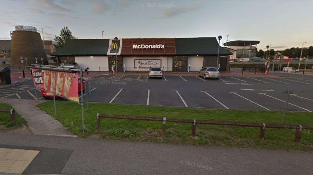 McDonald's fast-food take-away in Mill Way, Sittingbourne. Picture: Google