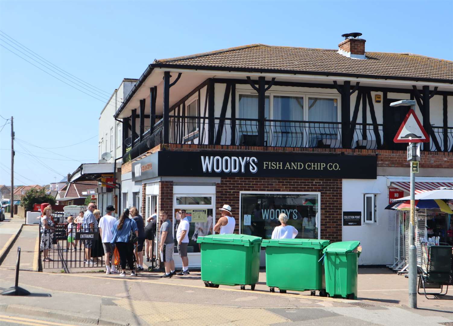 Woody's Fish and Chip Co in Leysdown. Picture: John Nurden