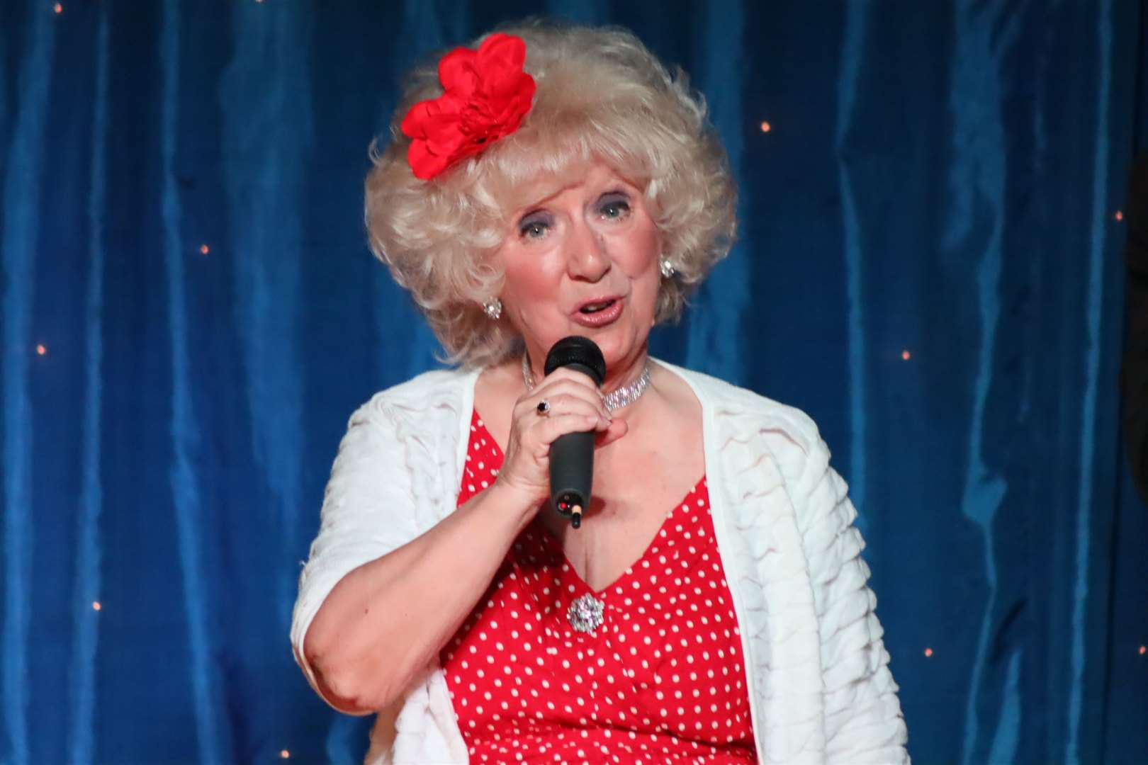 Kay Carman is starring in Oh Boy! at the Criterion Theatre, Blue Town, Sheerness
