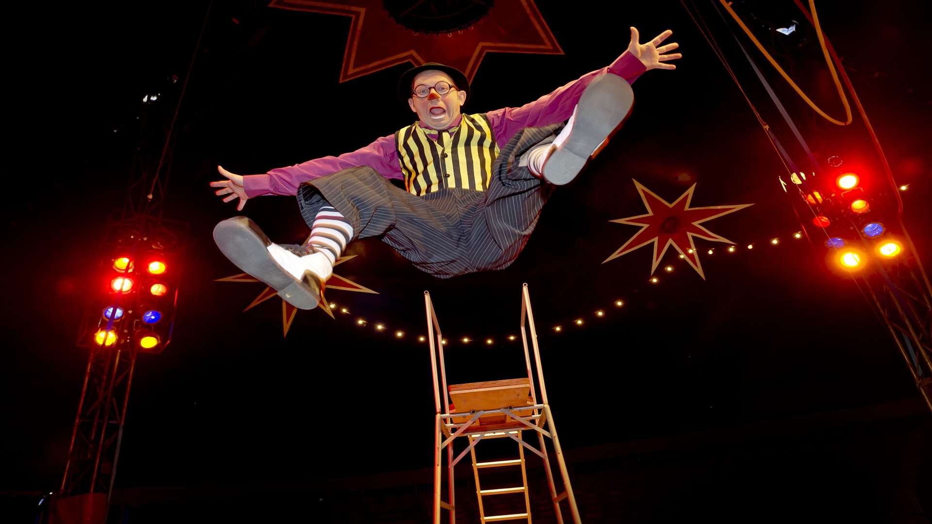 Hitting the heights in the big top