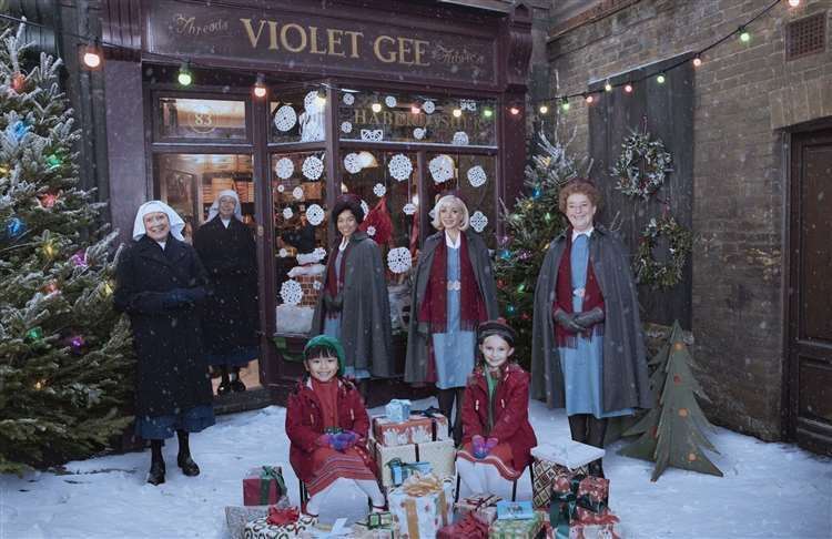 Multiple series of Call The Midwife have been filmed in Chatham. Picture: BBC