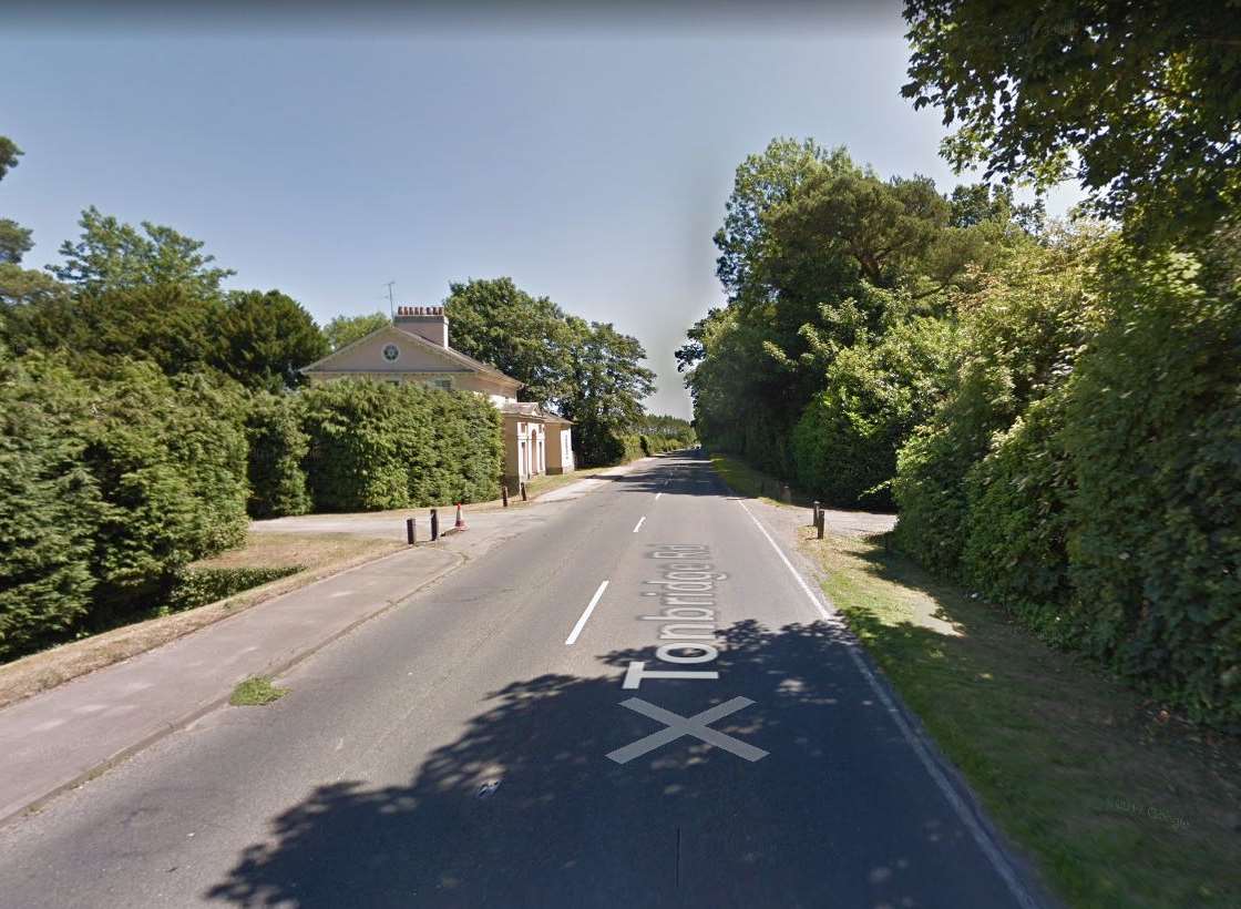Tonbridge Road, Mereworth. Picture: Google Maps