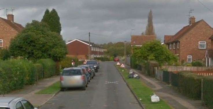A man was racially abused and shot with a catapult in Springfield Road, Edenbridge. Picture: Google