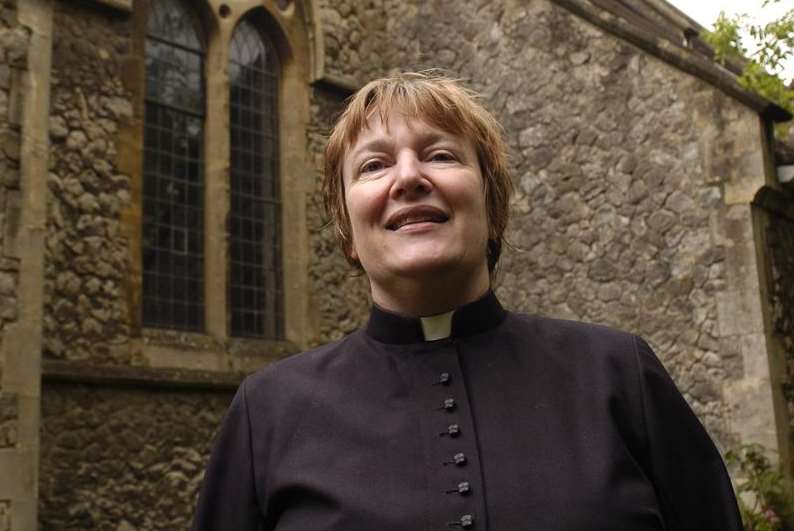 Vicar Anne Bennett, from St Matthew's Church in Borstal