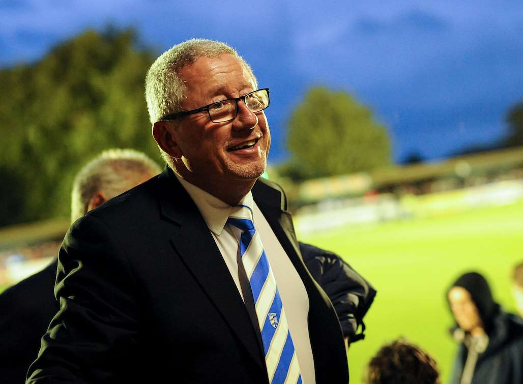 Plenty going on off the field for Gills chairman Paul Scally Picture: Ady Kerry