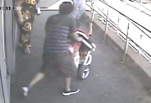Jan Gholami, 34, was spotted on CCTV at Tesco in May 2020. Picture: CPS