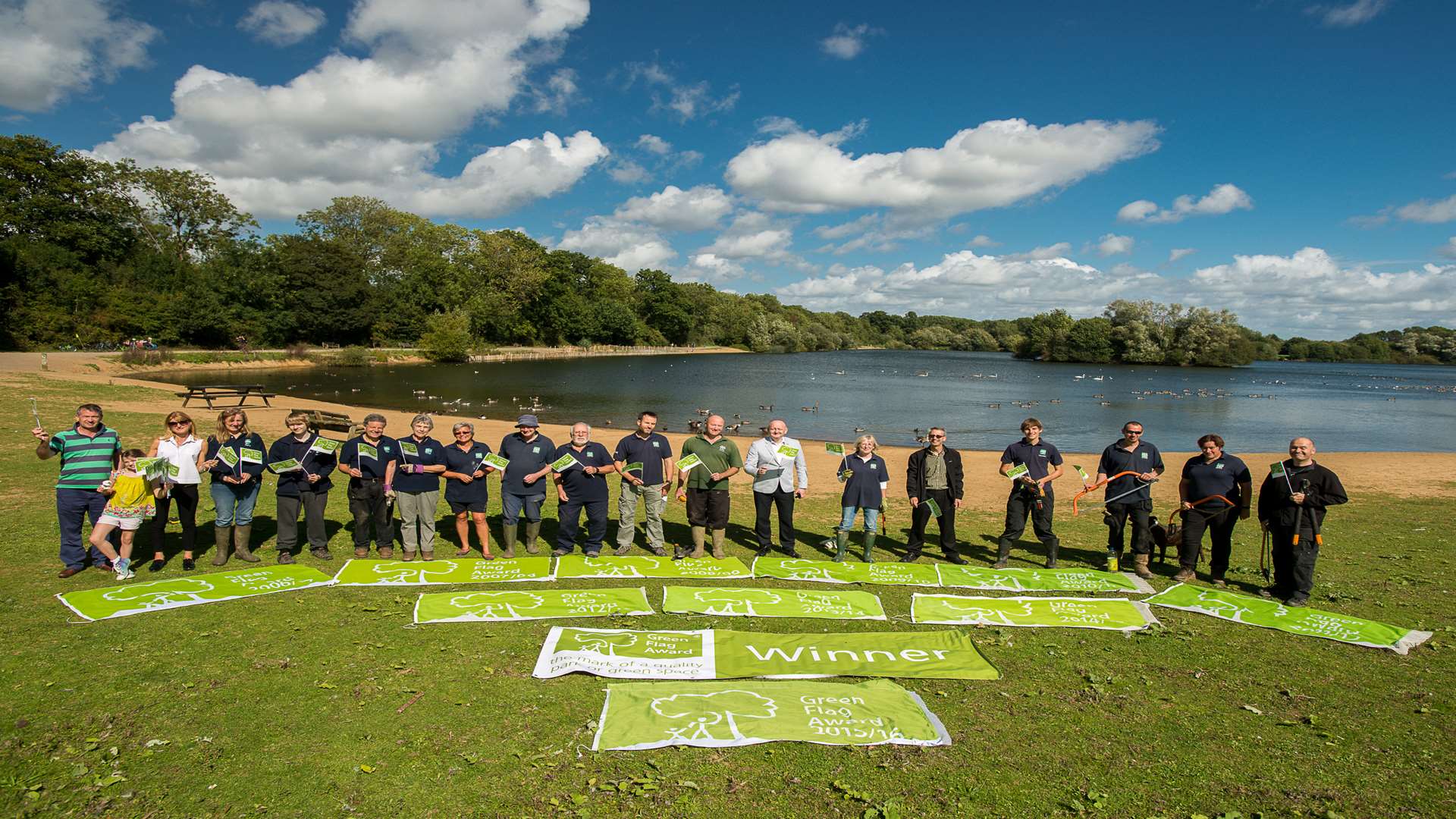 Haysden Country Park has had a Green Flaf for more than ten years