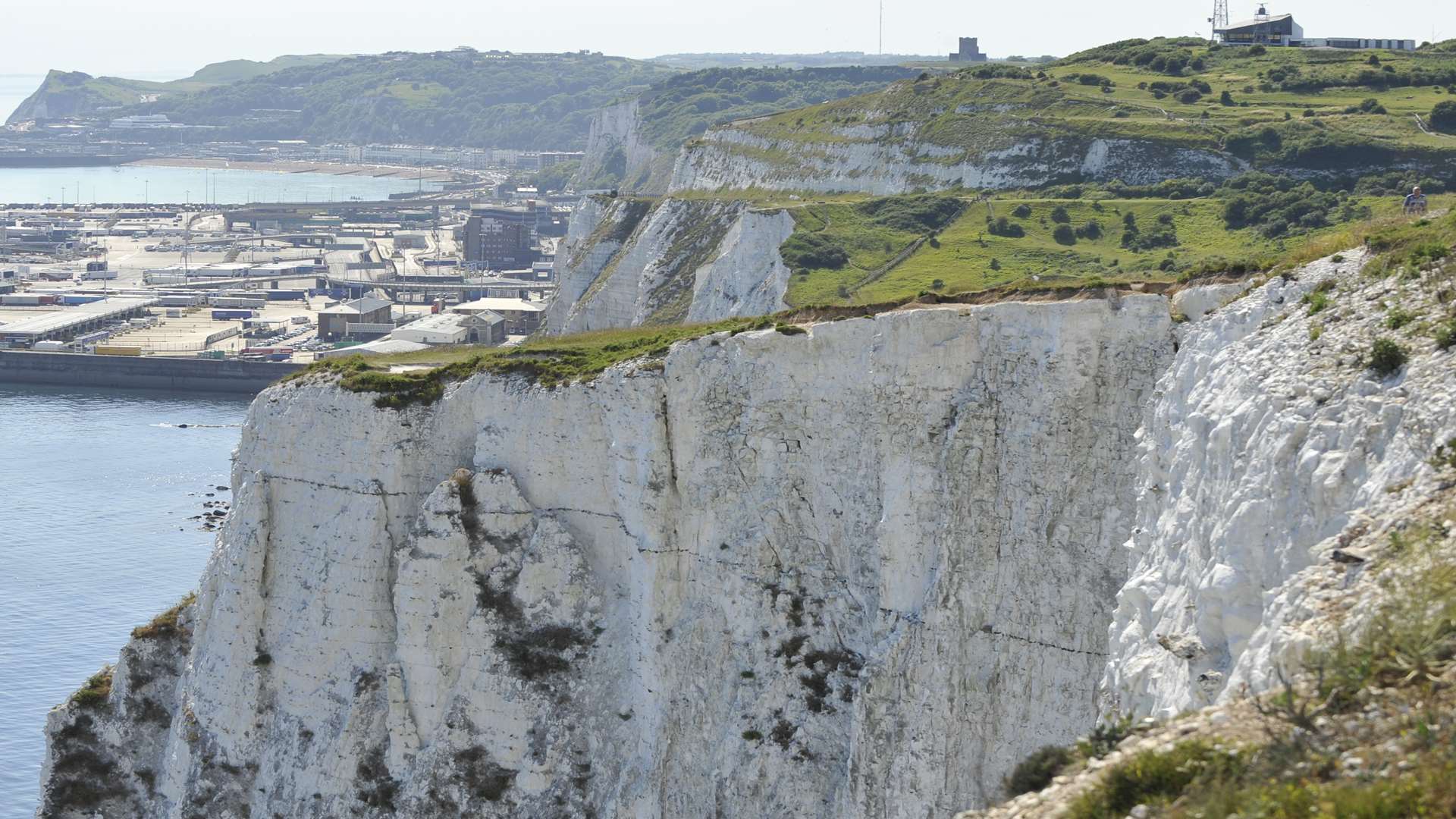 General view of the White Cliffs of Dover. Picture: Tony Flashman
