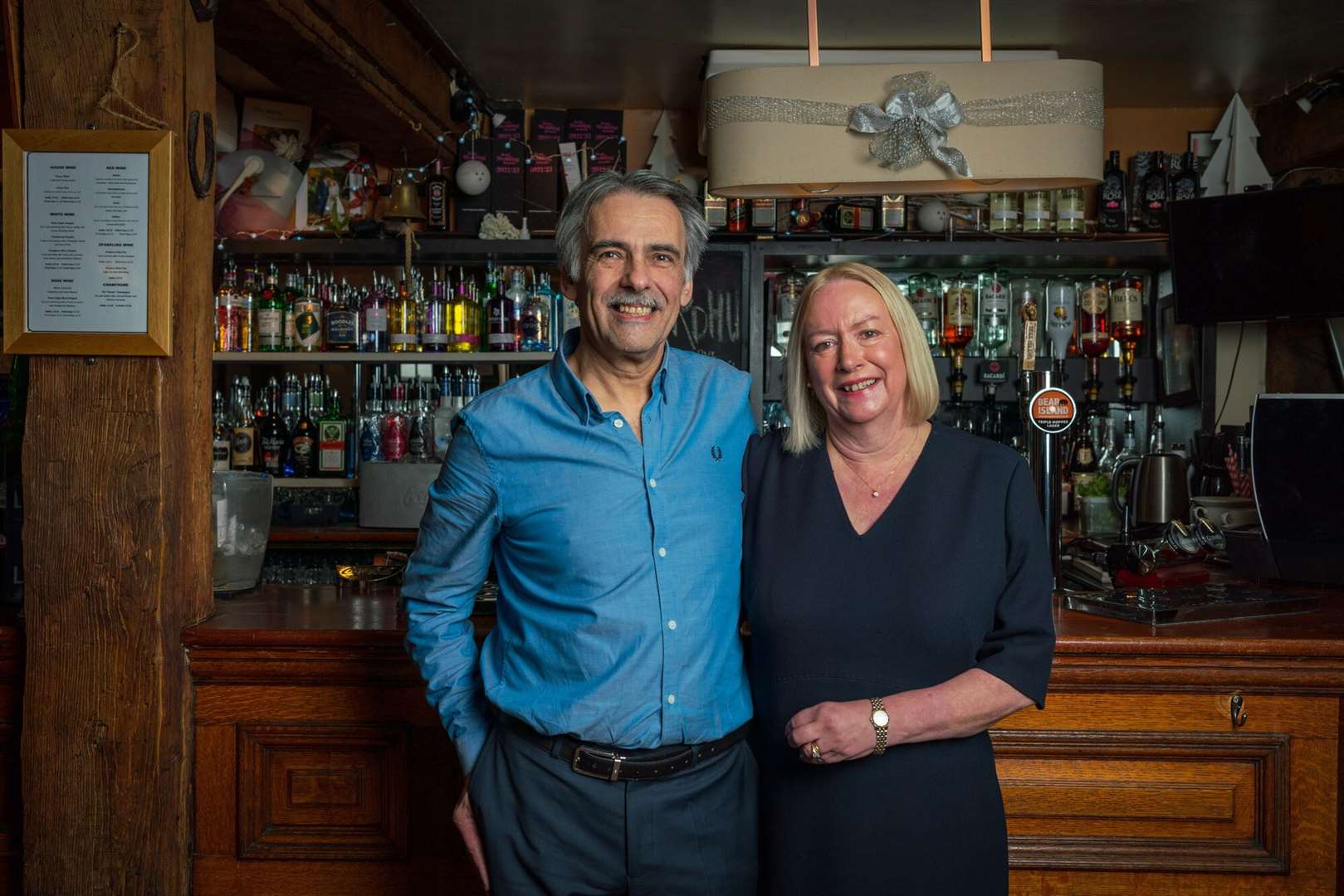 Philippe and Janet Sorak, general managers at The Barn in Tunbridge Wells