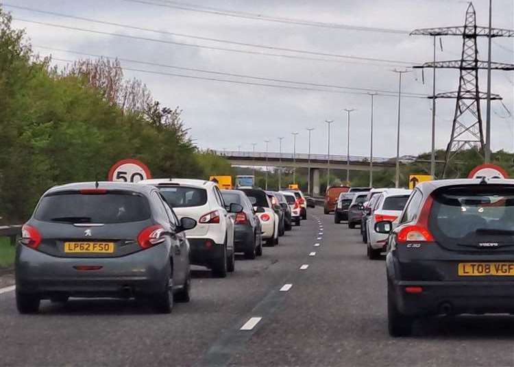 Drivers are facing delays this morning