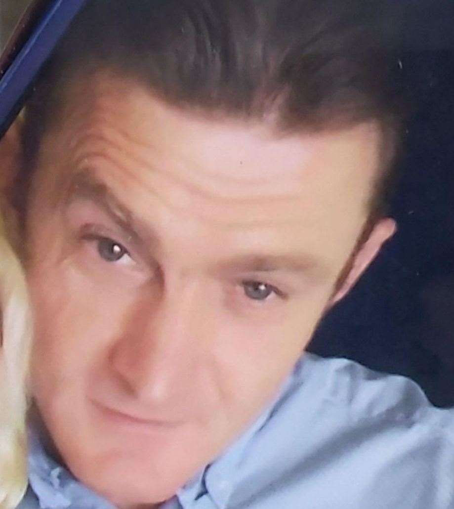 Lee Cairns is missing from Burham, near Rochester. Photo: Kent Police