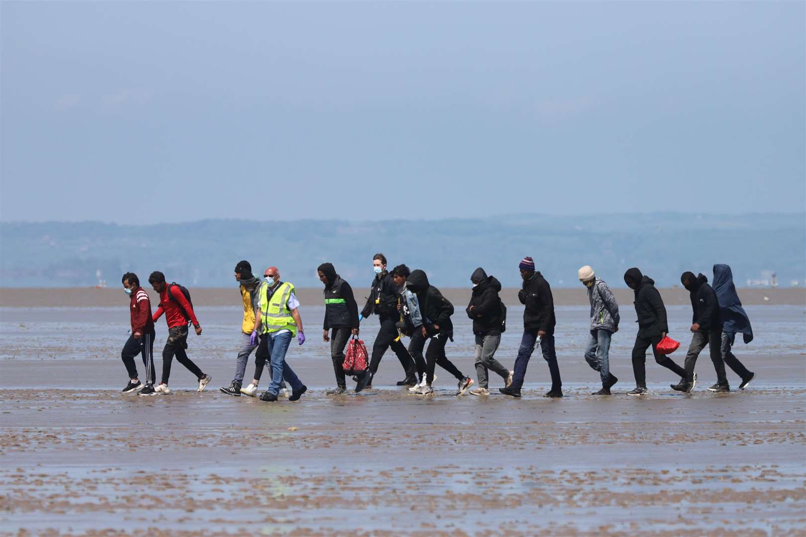 Asylum seekers continue to arrive after crossing the Channel. Stock picture: Susan Pilcher