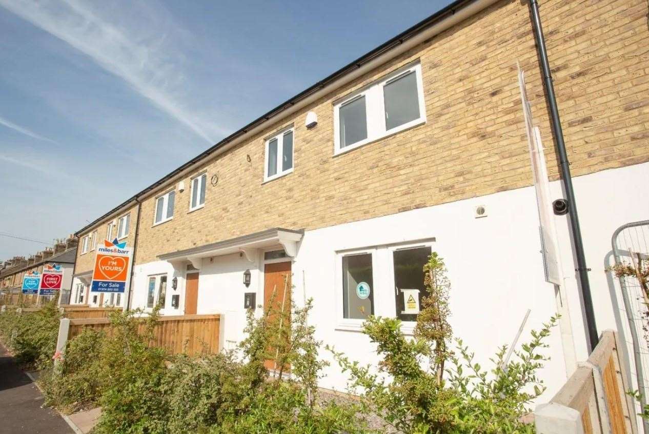 Deal's cheapest four-bed is in Station Road and is valued at £295,000. Picture: Zoopla / Miles & Barr