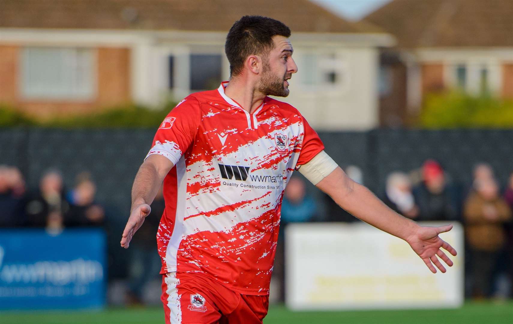 Michael West - Whitstable Town announced the signing of the experienced midfielder this week. Picture: Stuart Watson