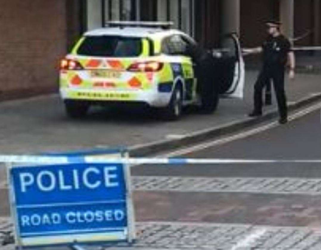 Police sealed off Rose Lane after the attack on Daniel Ezzedine (26911265)