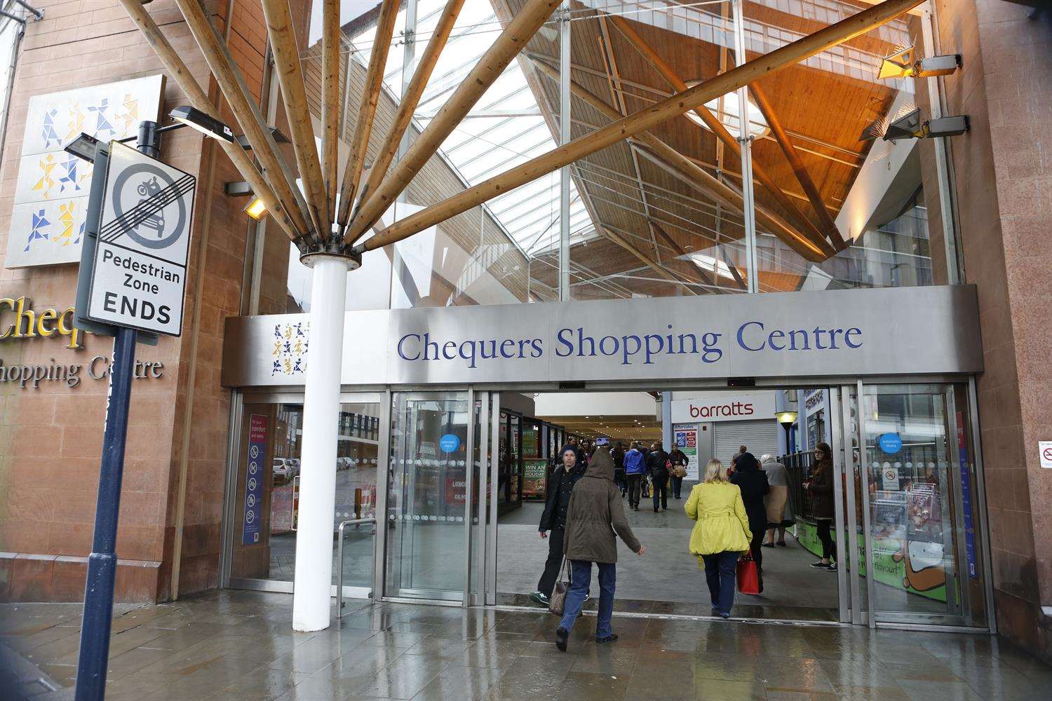 The Mall Chequers shopping centre in Maidstone