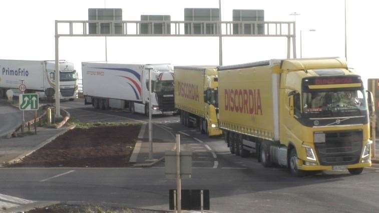 Checks on 22 lorries at Dover found raw animal products, dripping with blood